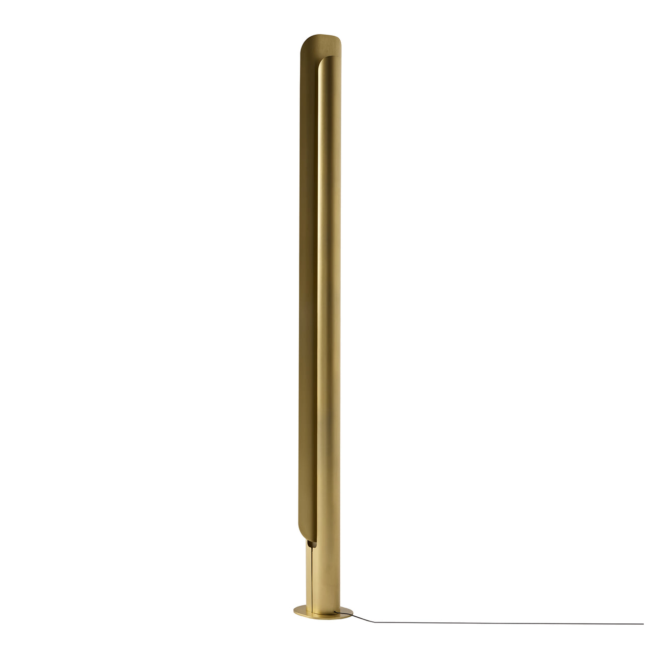 Stockholm Floor Lamp: Gold