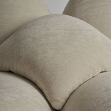 Pacha Sofa: 3-Seater with Armrests and Ottoman