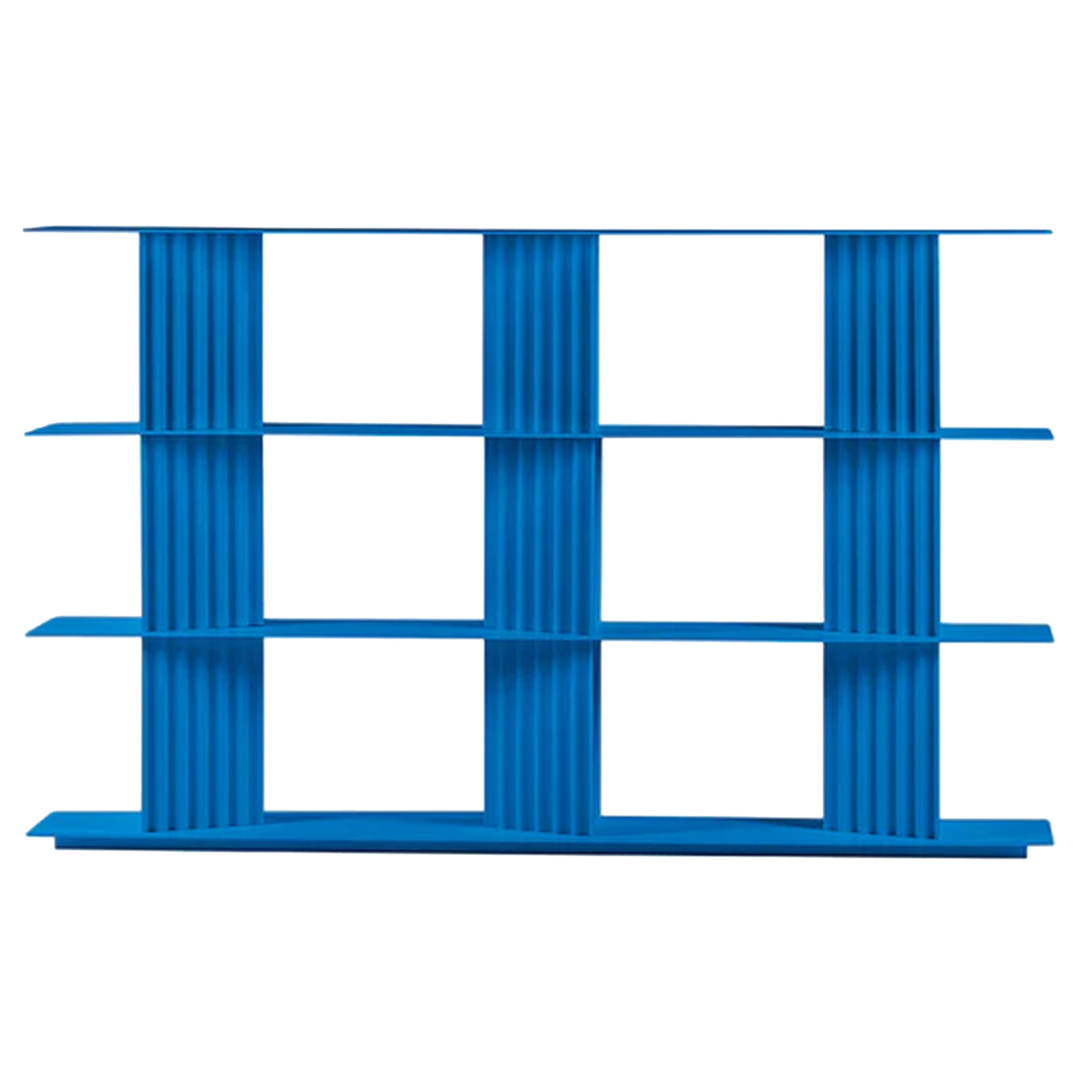 Plec Shelving: Medium + Medium + Sky Blue