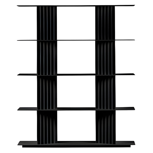 Plec Shelving: Extra Small + High + Jet Black