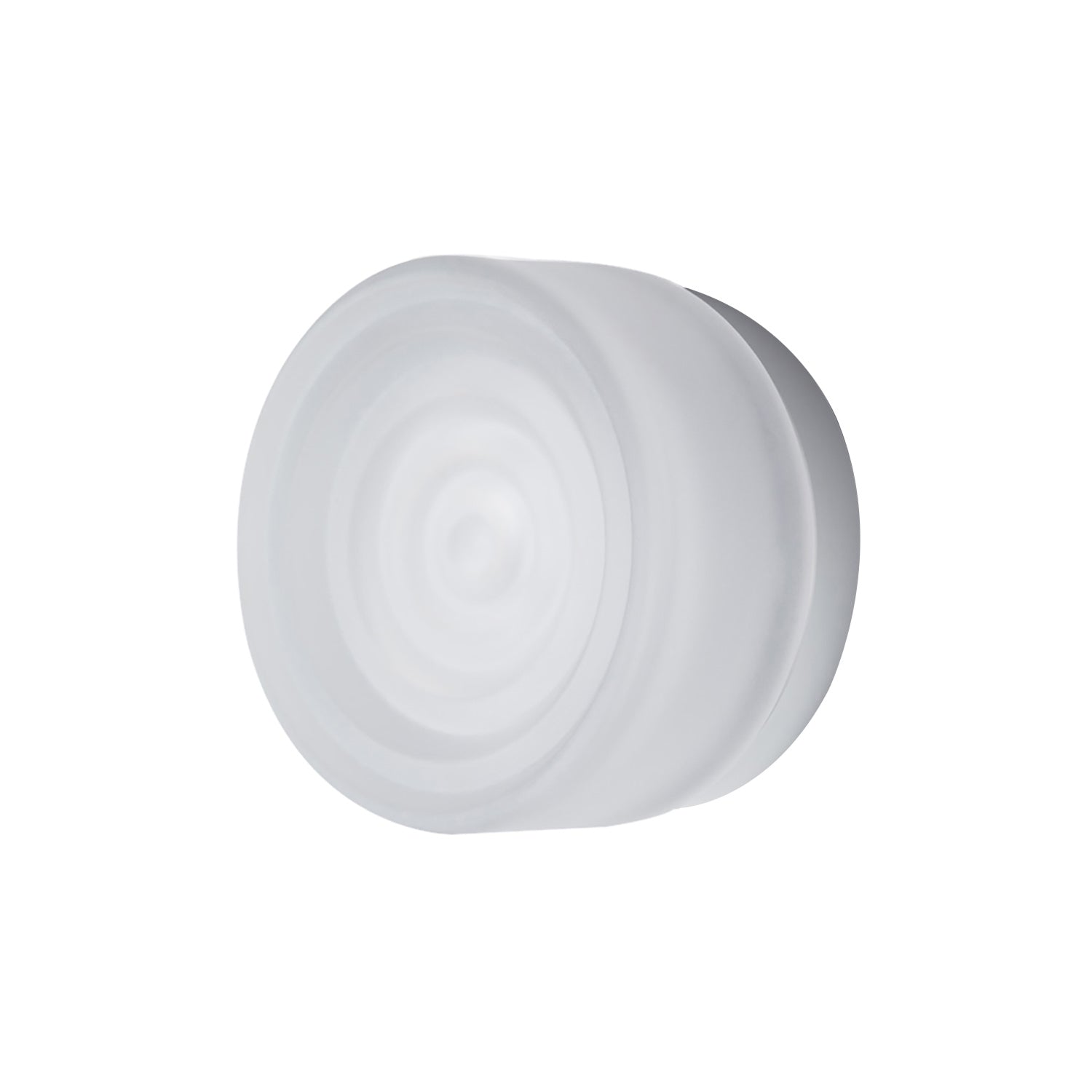 Ripple Sconce: Frosted + Natural Anodized