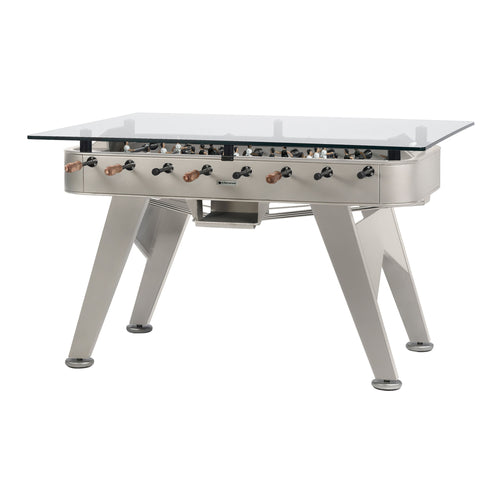 RS2 Rectangle Dining Football Table:Silk Grey