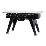 RS2 Rectangle Dining Football Table: Jet Black