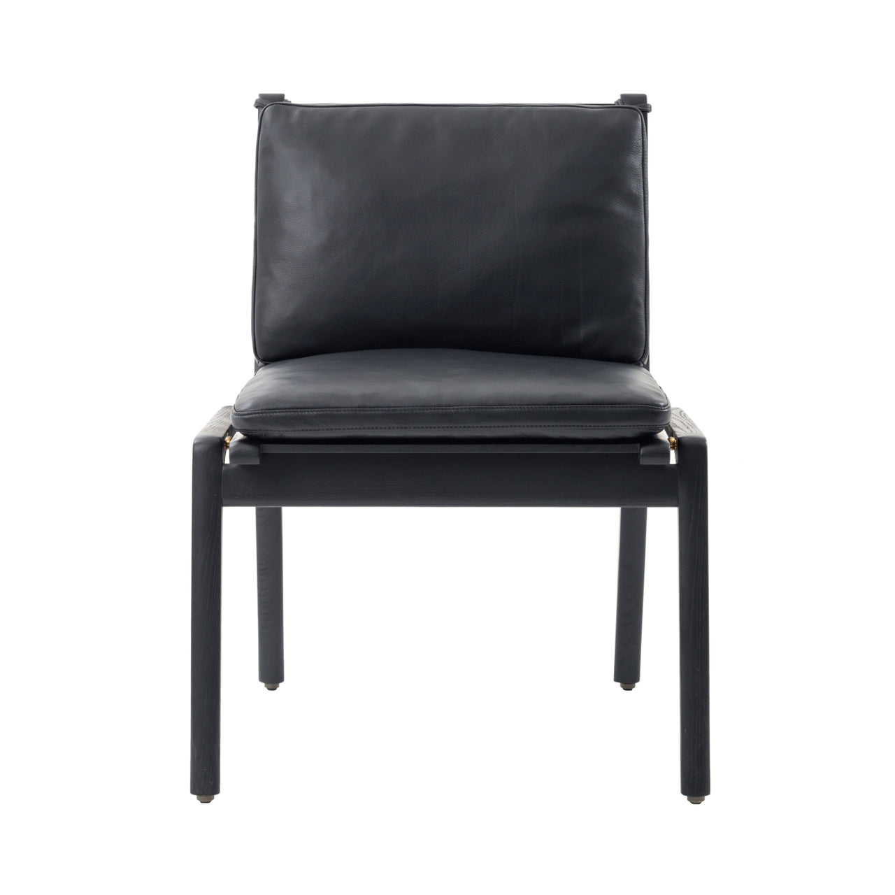 Ren Dining Chair: Black Oak