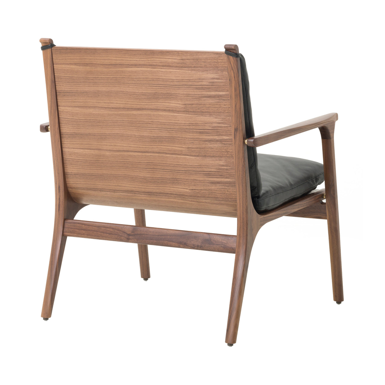 Ren Lounge Chair: Large + Natural Walnut