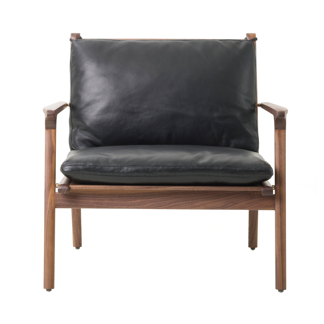 Ren Lounge Chair: Large + Natural Walnut