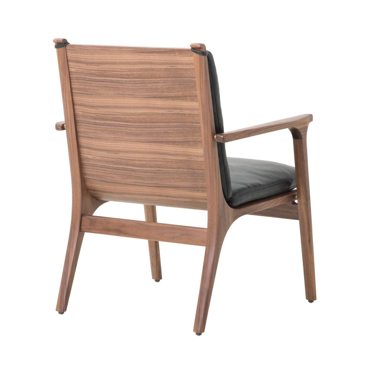 Ren Lounge Chair: Small + Natural Walnut