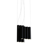 Silo 11 Suspension Lamp: Textured Black