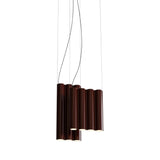 Silo 11 Suspension Lamp: Glossy Oxblood