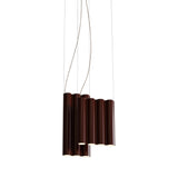 Silo 11 Suspension Lamp: Glossy Oxblood