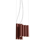 Silo 11 Suspension Lamp: Textured Terracotta