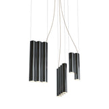 Silo 12 Suspension Lamp: Mirror Polished Aluminum