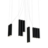 Silo 13 Suspension Lamp: Textured Black