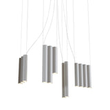 Silo 13 Suspension Lamp: Textured White