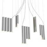 Silo 14 Suspension Lamp: White