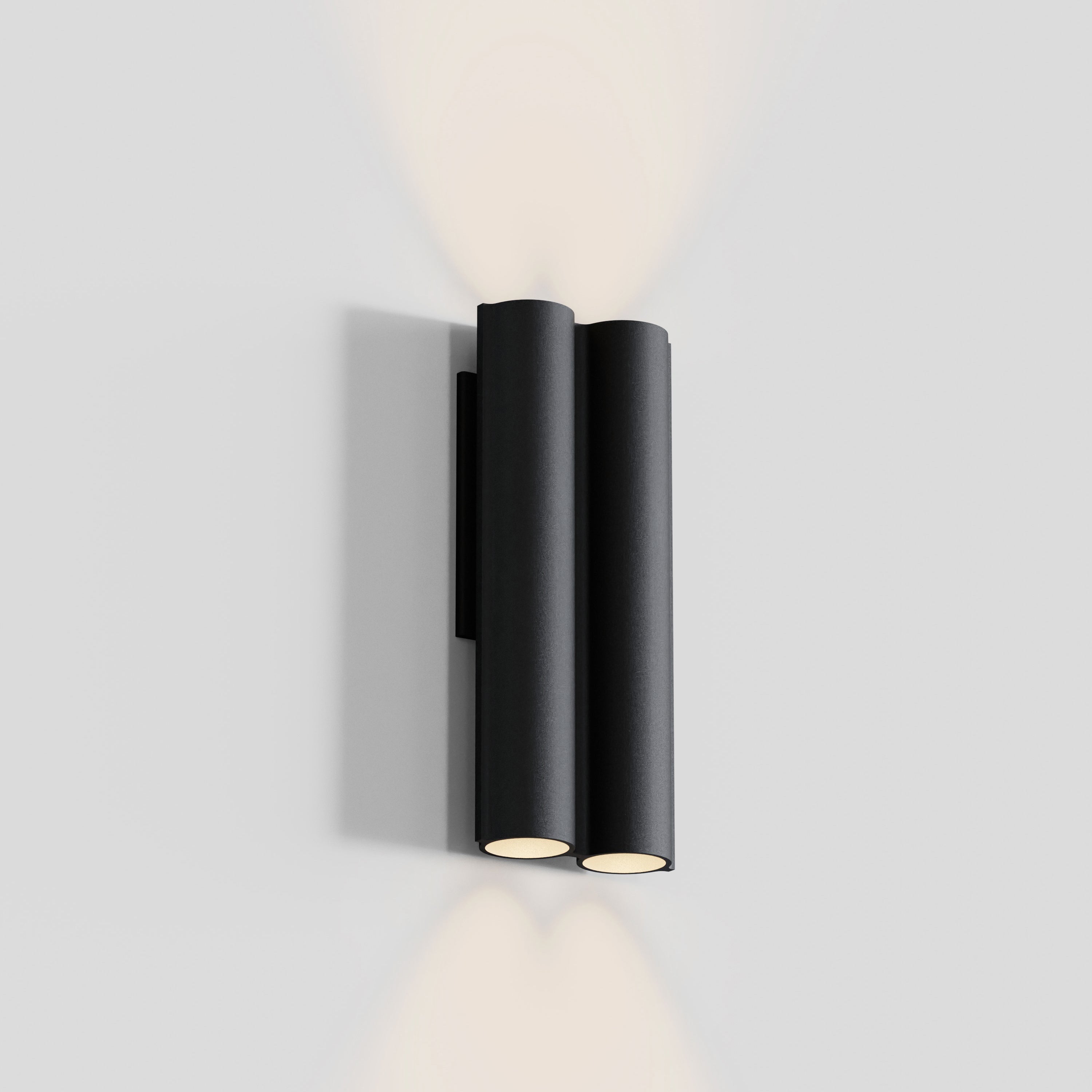 Silo 2WA Wall Light: Uplight with Downlight