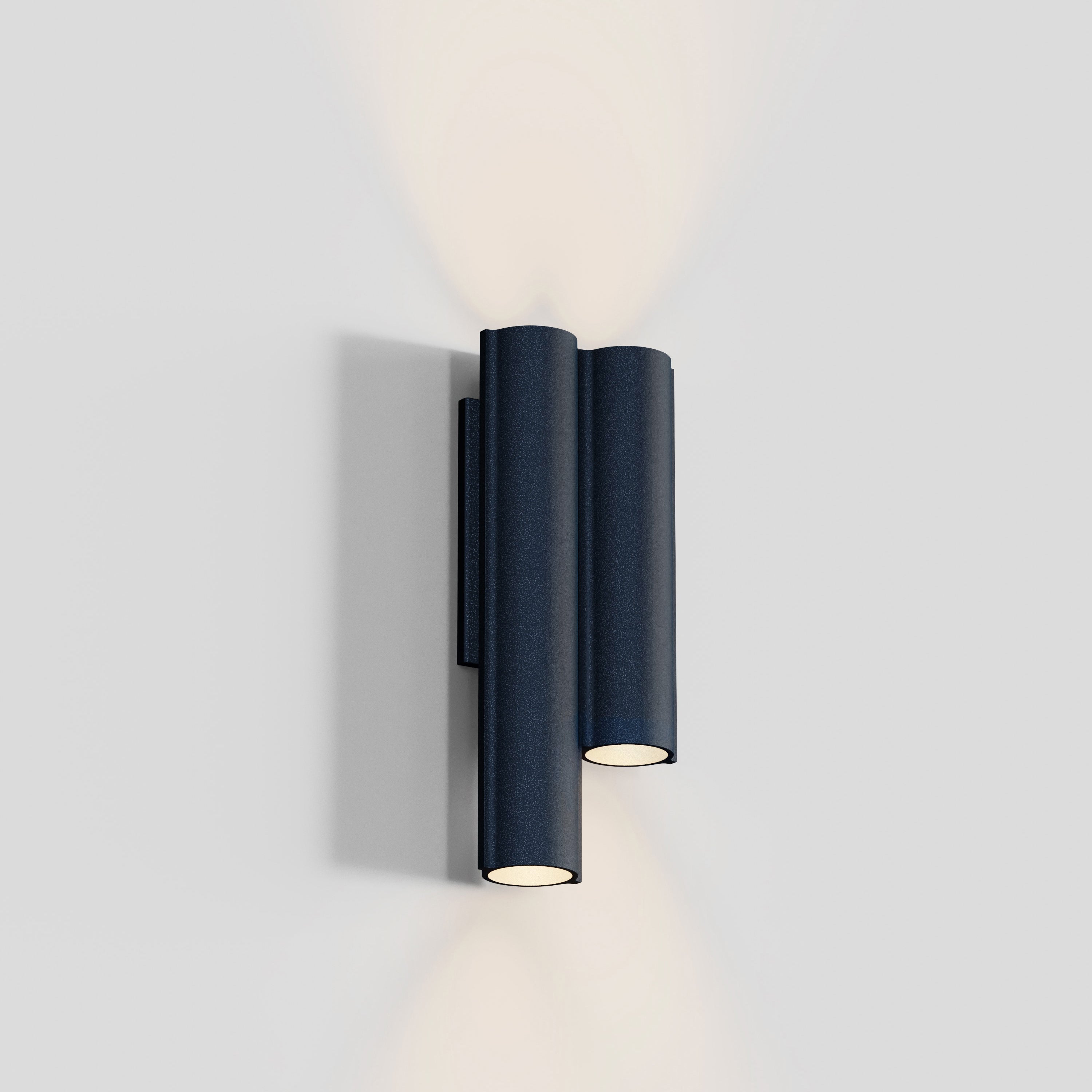Silo 2WC Wall Light: Uplight with Downlight