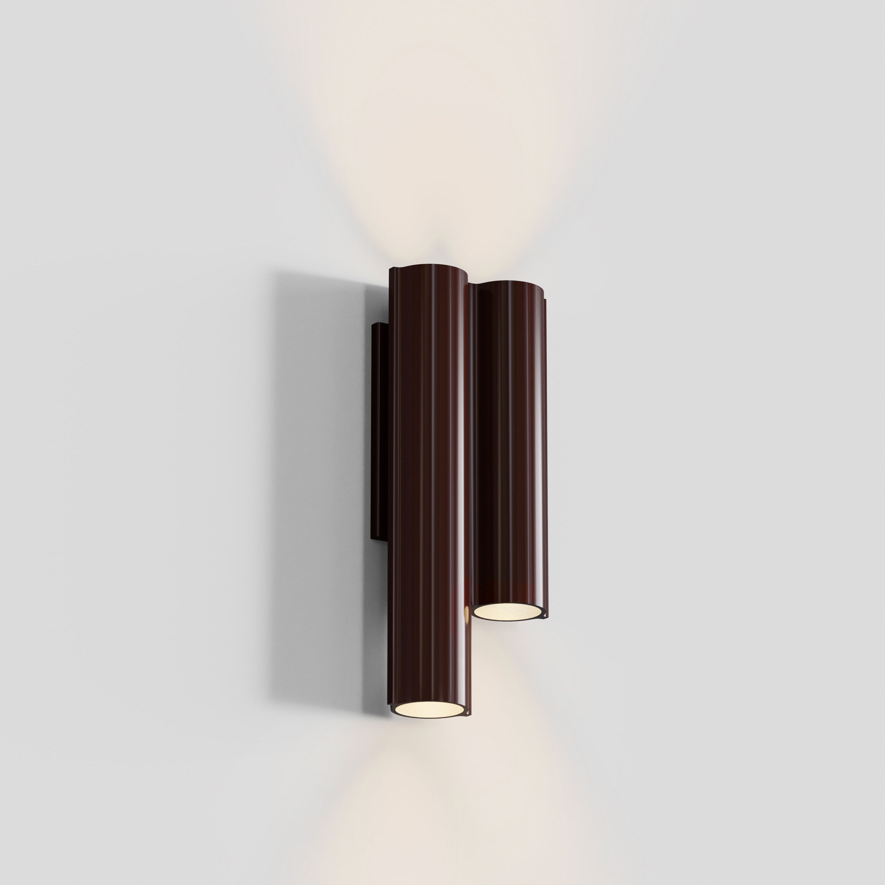 Silo 2WC Wall Light: Uplight with Downlight