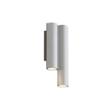 Silo 2WM Wall Light: Uplight with Downlight + Textured White
