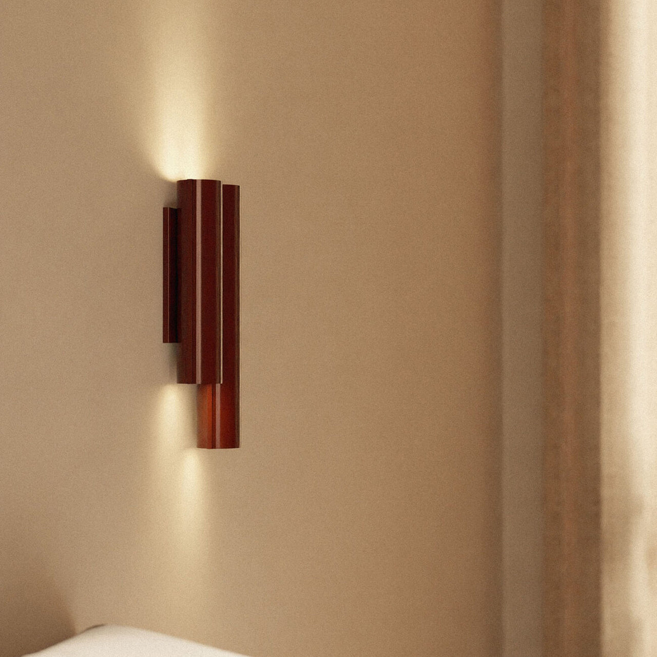 Silo 2WM Wall Light: Uplight with Downlight
