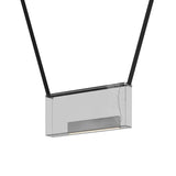 Sainte Atelier 09 Suspension Lamp: Extra Clear + Black