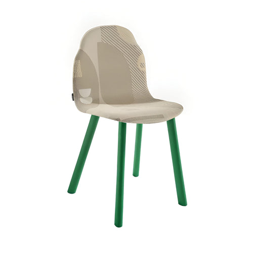 Body Dining Chair: Upholstered