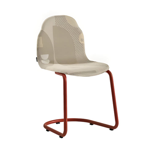 Body Cantilever Chair: Upholstered