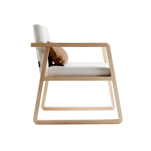 Midori Chair with Arm: Small + Natural Ash