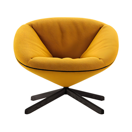 Tortuga Lounge Chair: Anthracite Ash