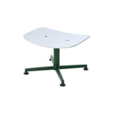 Arba Lounge Chair + Ottoman: Ottoman + Dark Green