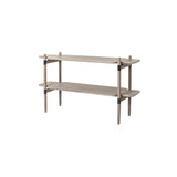 Slow Shelf: Soaped Walnut + 2 Shelf