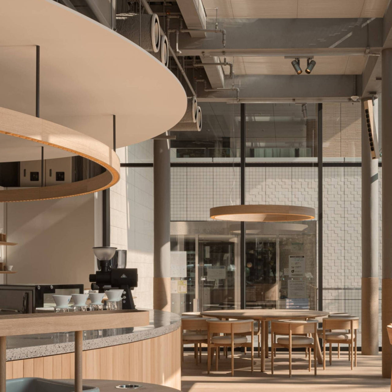 Minatomirai Cafe Side Chair N-SC01: Upholstered