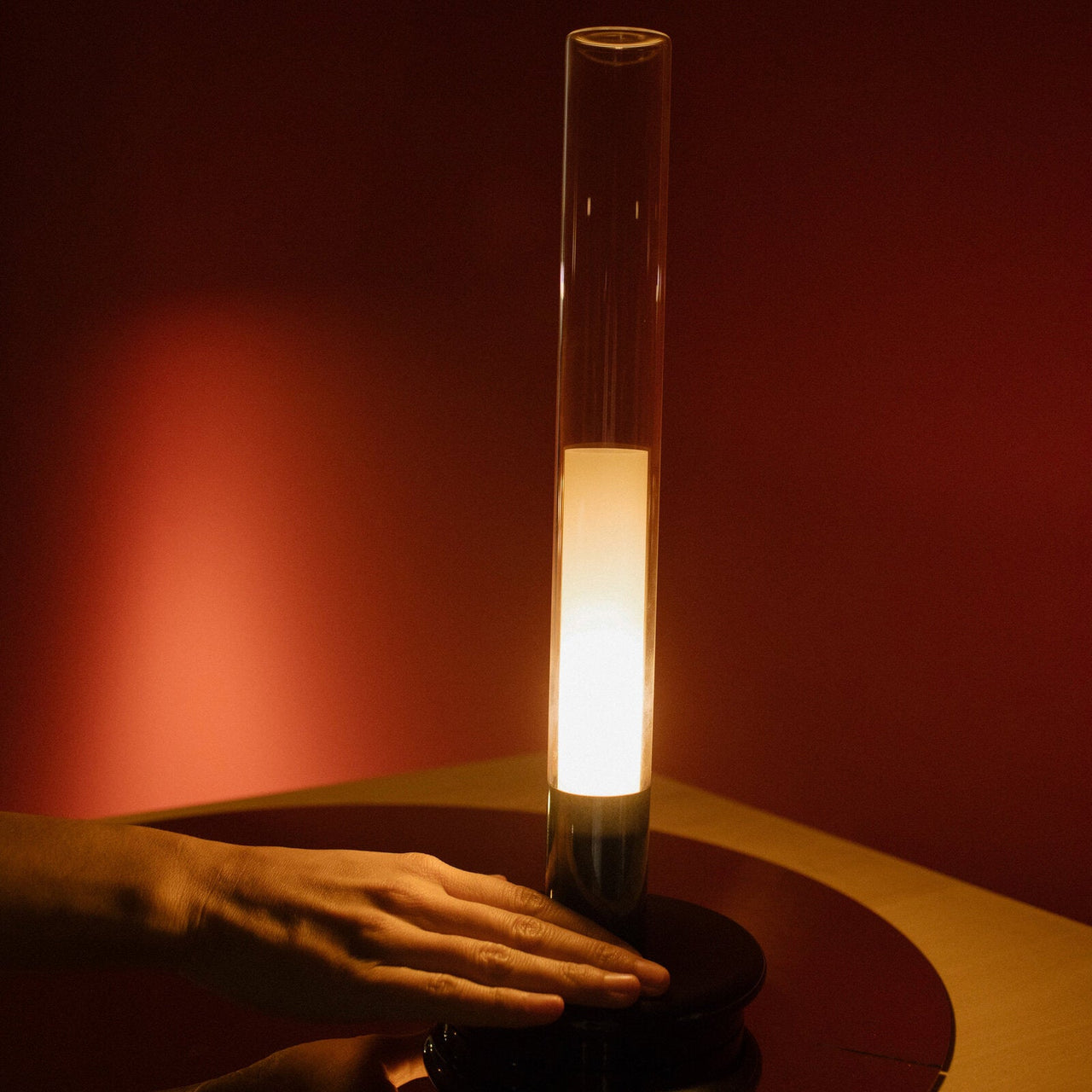 Sylvestrina Portable Table Lamp: Quick Ship