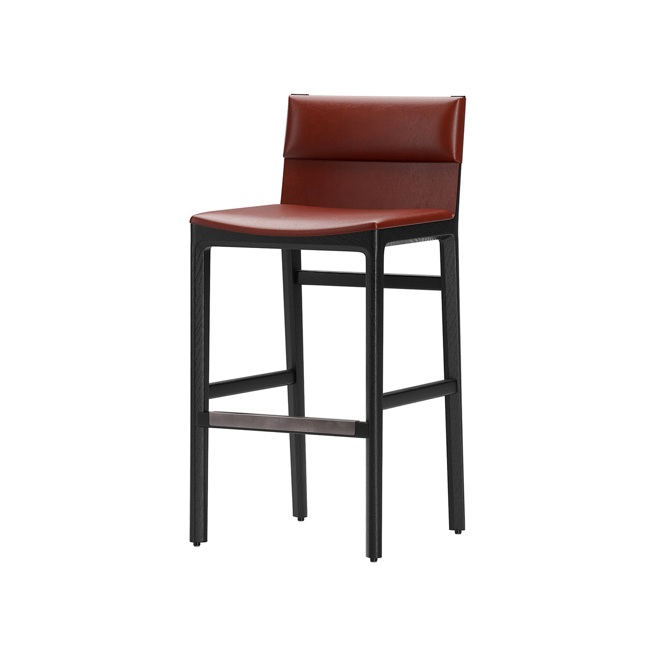 Taylor Bar + Counter Chair: Counter + Black Oak