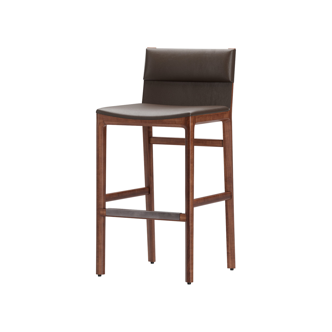 Taylor Bar + Counter Chair: Counter + Natural Walnut