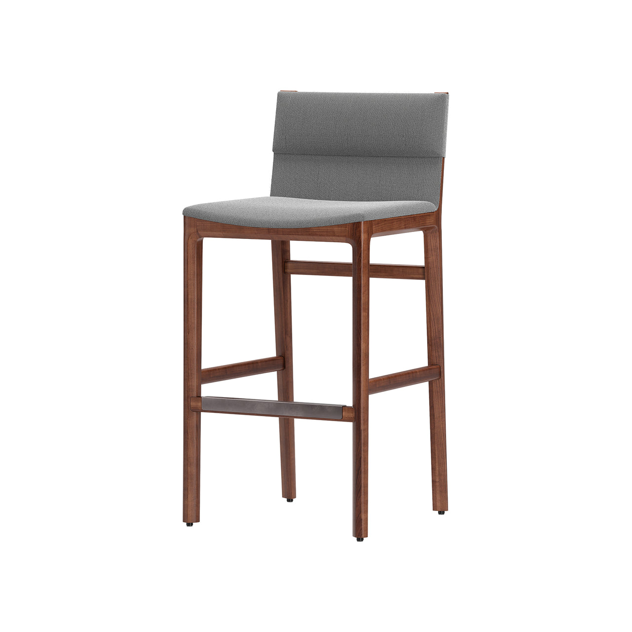 Taylor Bar + Counter Chair: Counter + Natural Walnut