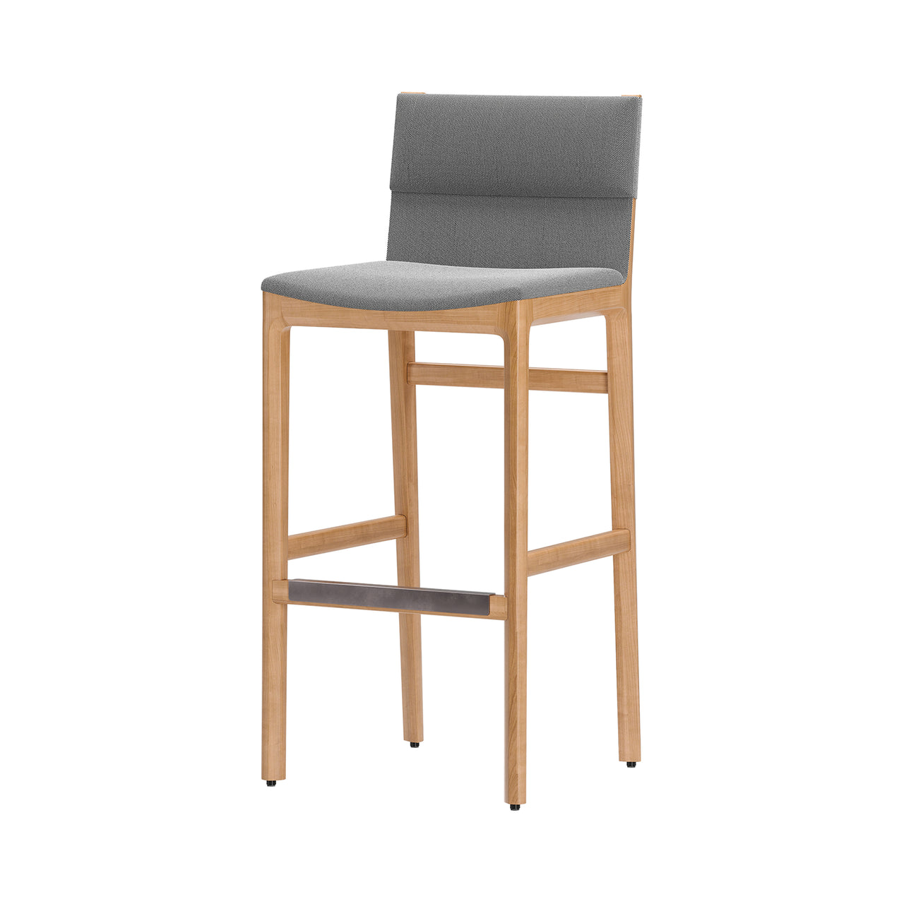 Taylor Bar + Counter Chair: Bar + Natural Oak