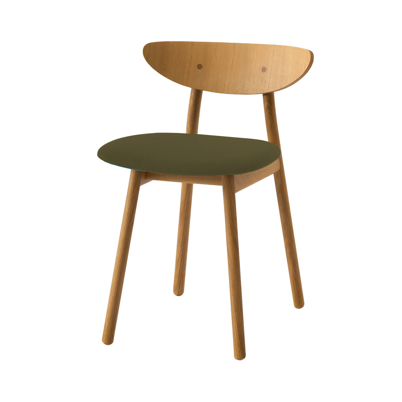 Cobrina Chair: Upholstered + Style B