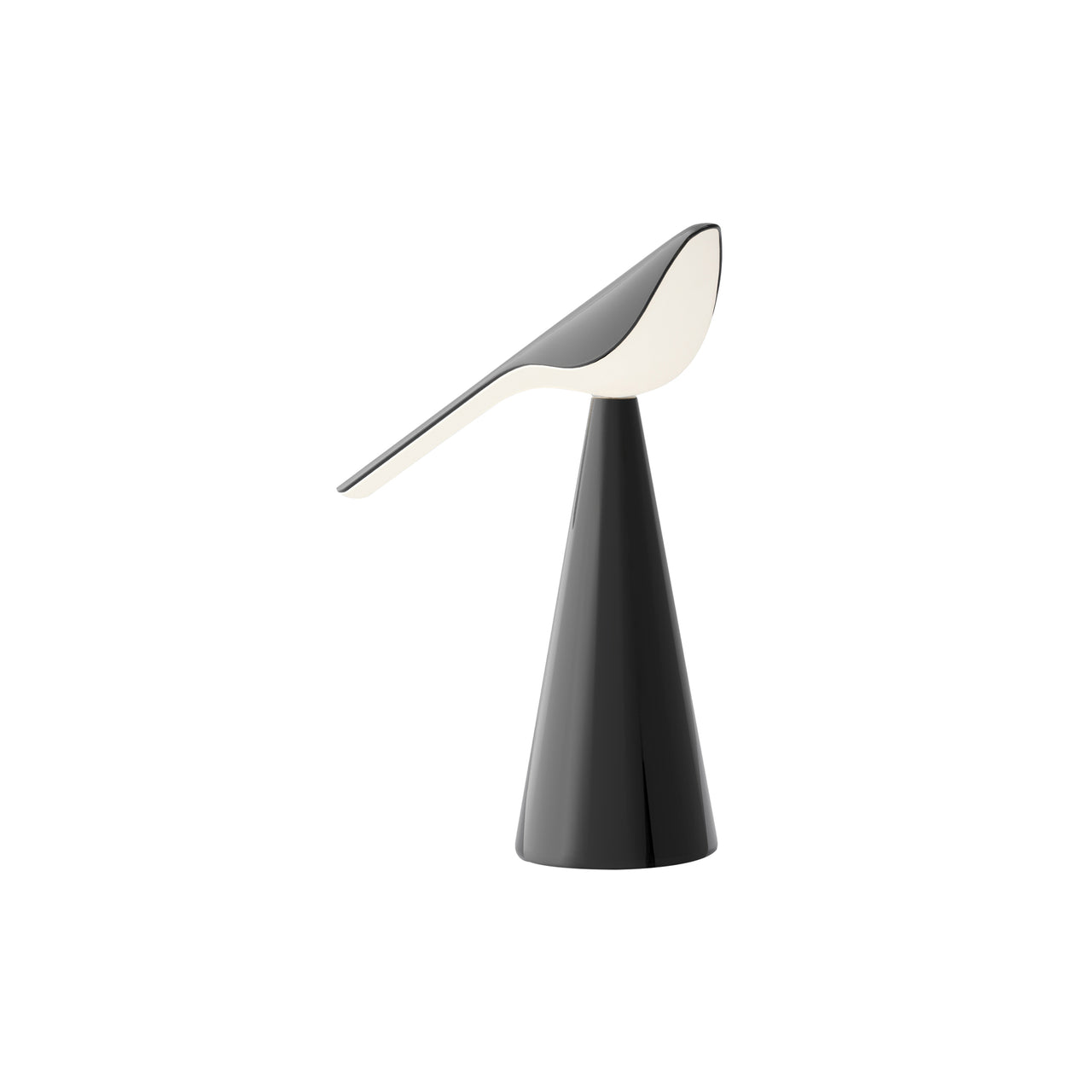 Tiki Table Lamp: Black