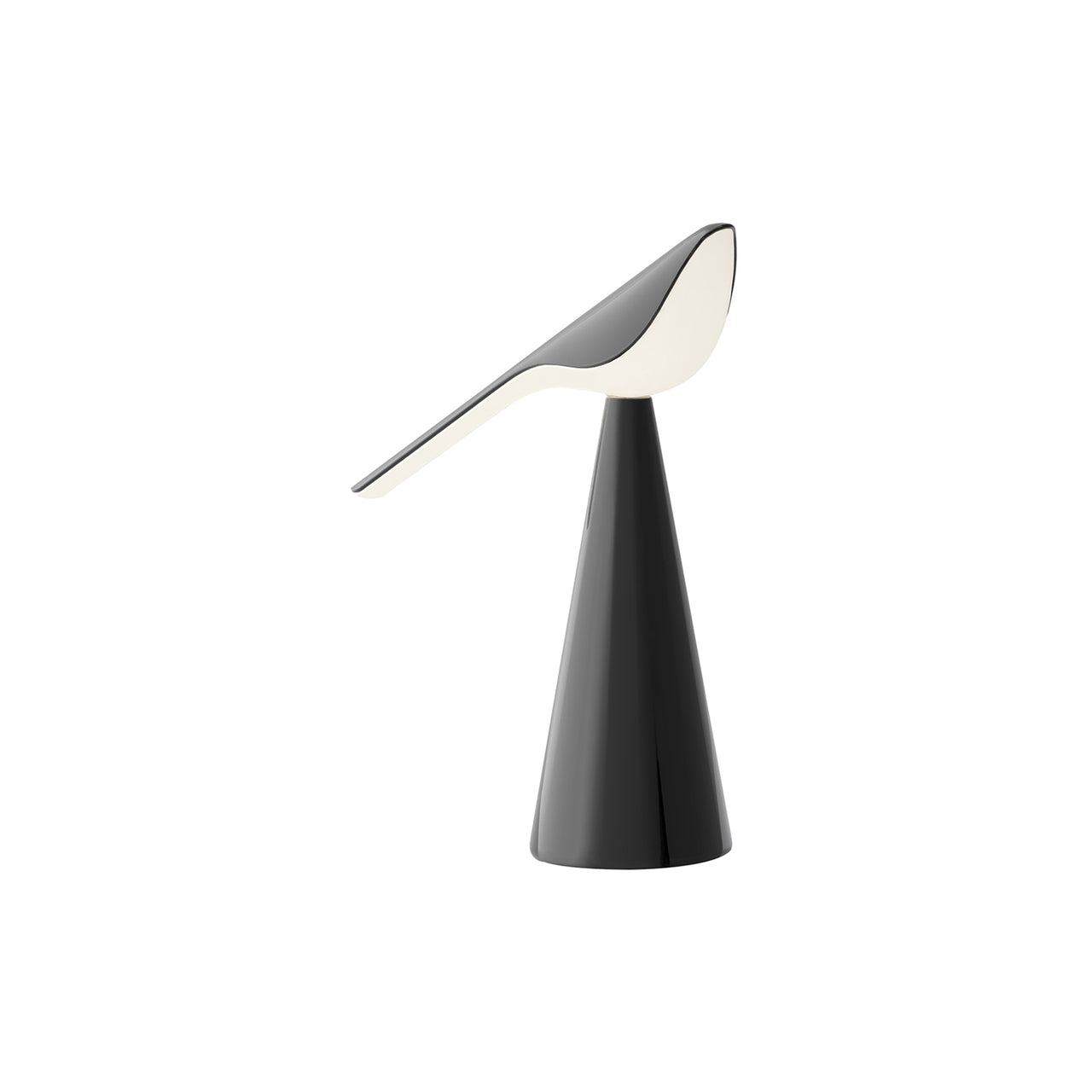 Tiki Table Lamp: Black