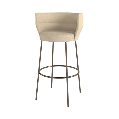 Sena Bar + Counter Stool: Bar + Bronze + 