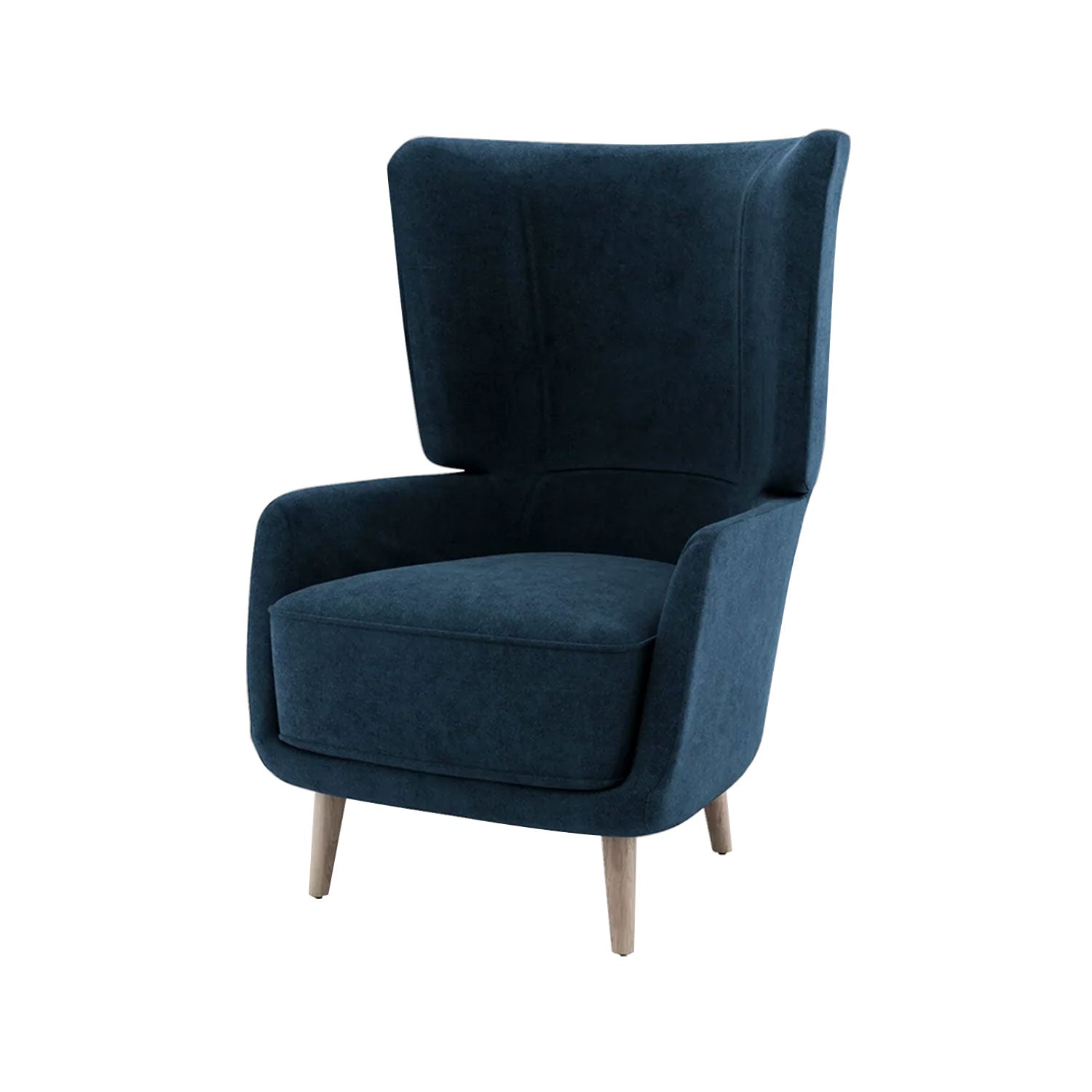 Teddy Lounge Chair: Natural Oak