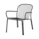 Thorvald SC101 Outdoor Lounge Armchair: Set of 2 + Warm Black