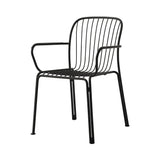 Thorvald SC95 Stacking Outdoor Armchair: Set of 2 + Warm Black