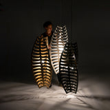 Toru Vertical Pendant Light: Medium