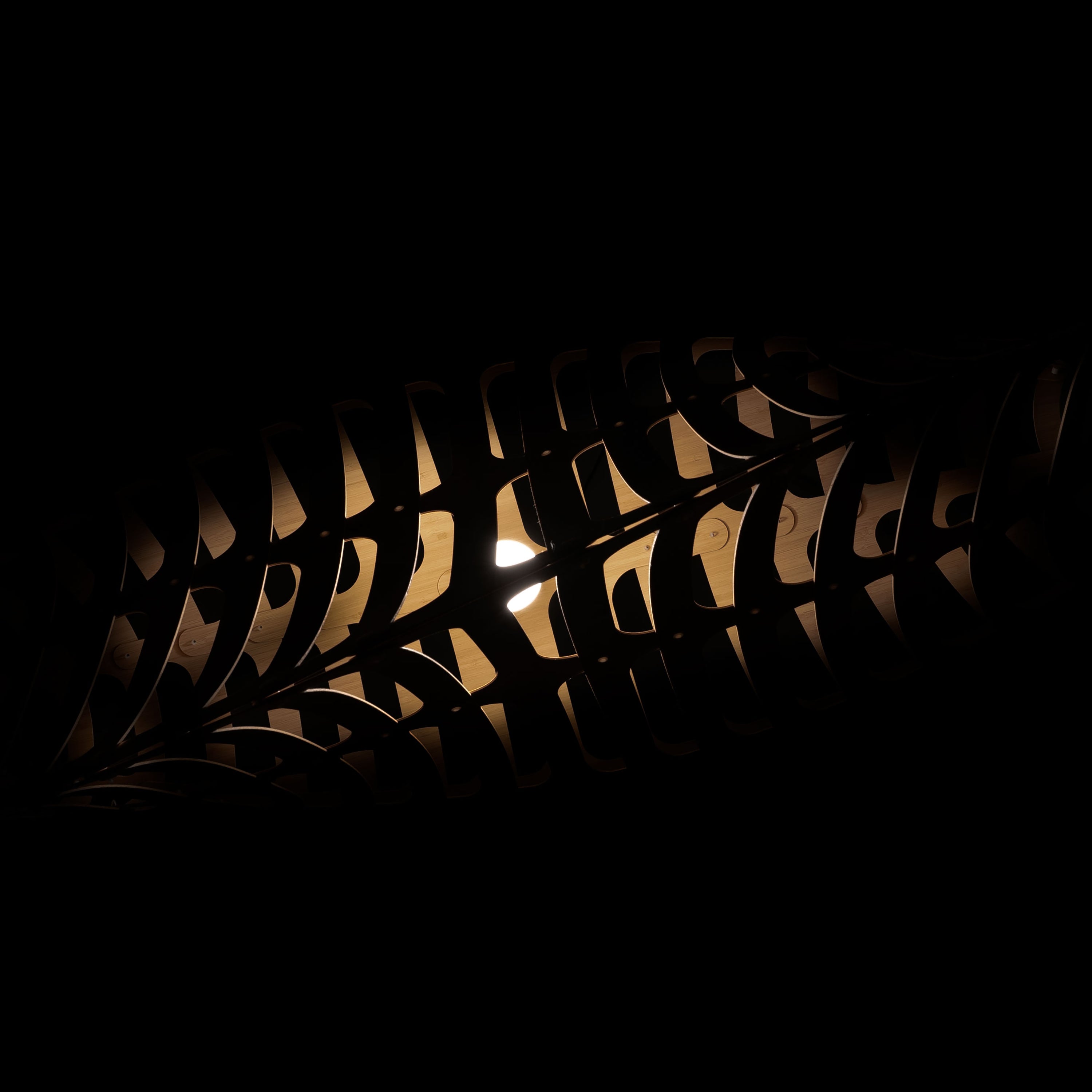 Toru Horizontal Pendant Light: Medium