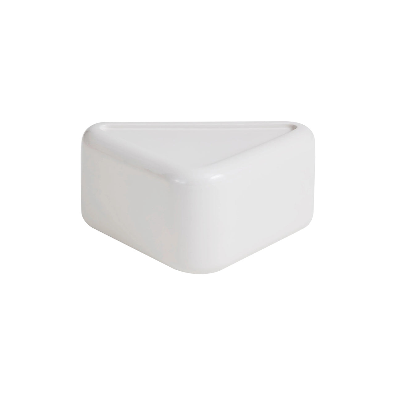 Triangle Module Coffee Table: White