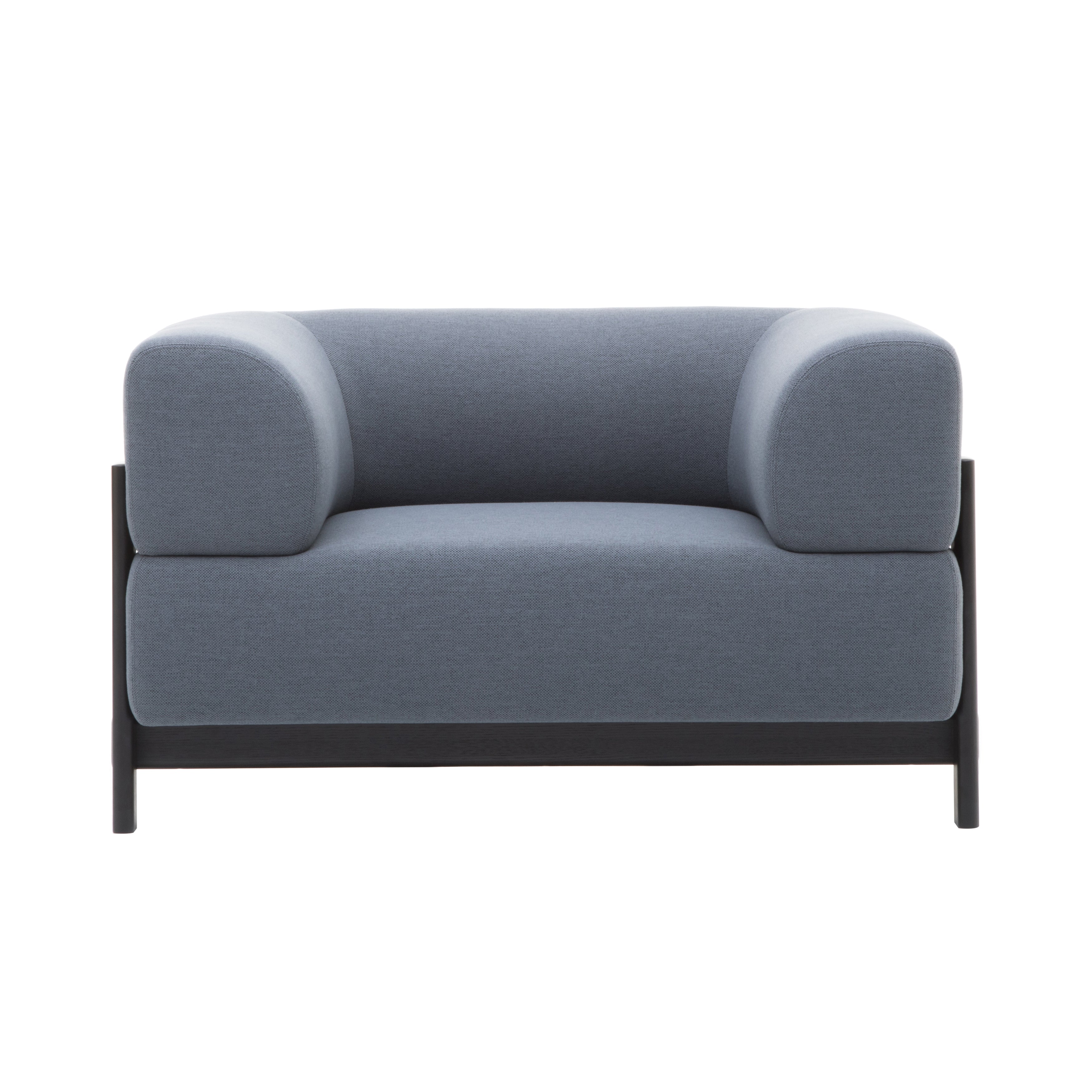 Elephant 1 Seater Sofa: Black