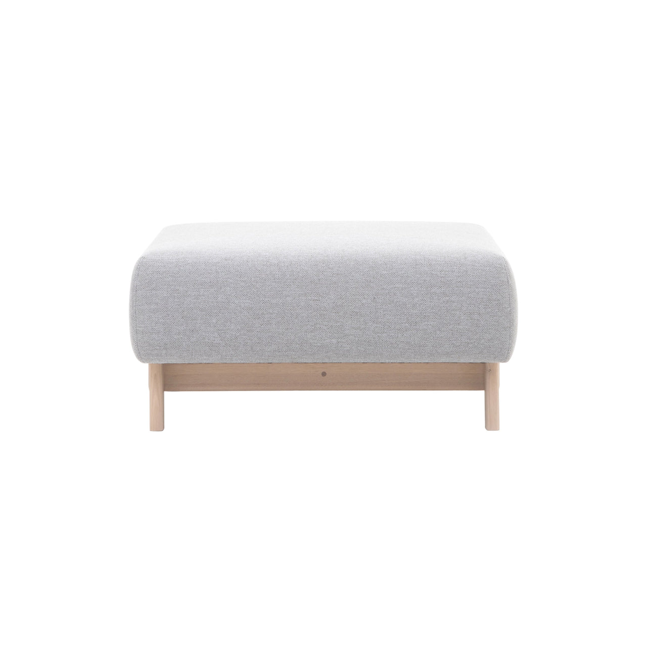 Elephant Ottoman: Pale Natural