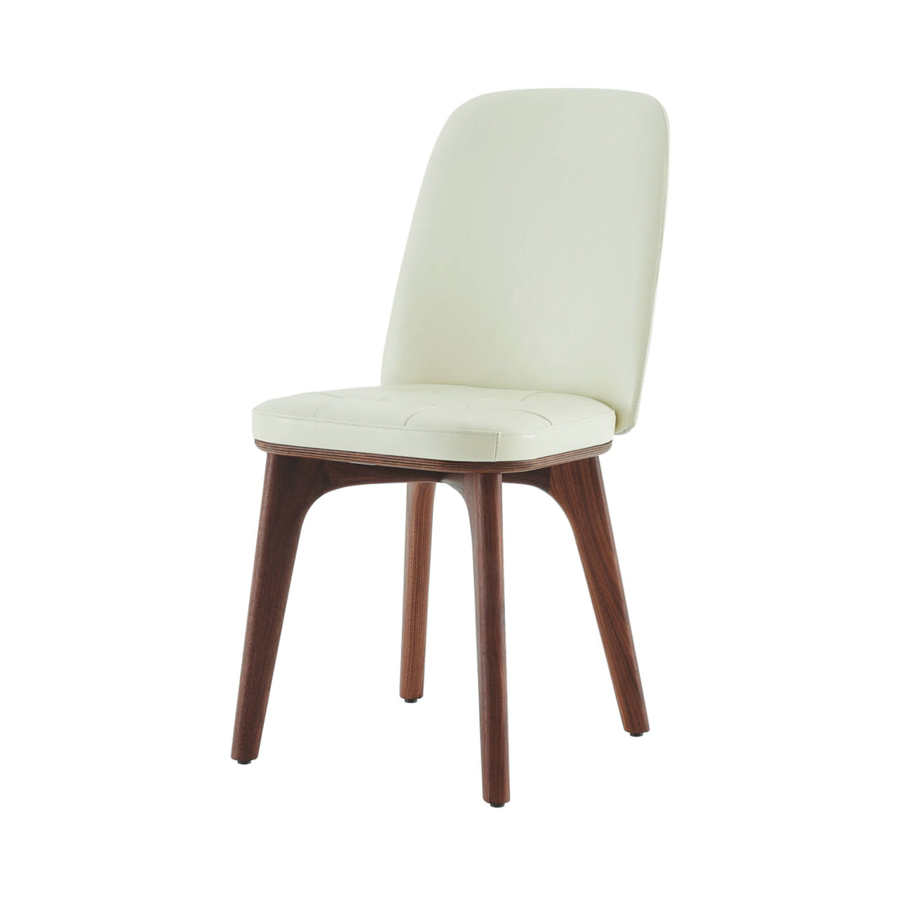 Utility Highback Chair: Natural Walnut
